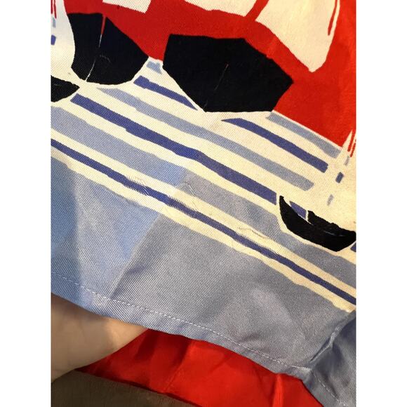 Janie and Jack Red Nautical Sailboat Dress Size 4 - Picture 11 of 11